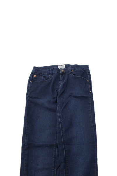 Hudson Girls Cotton Blend Five Pocket Jeans Blue Size 8