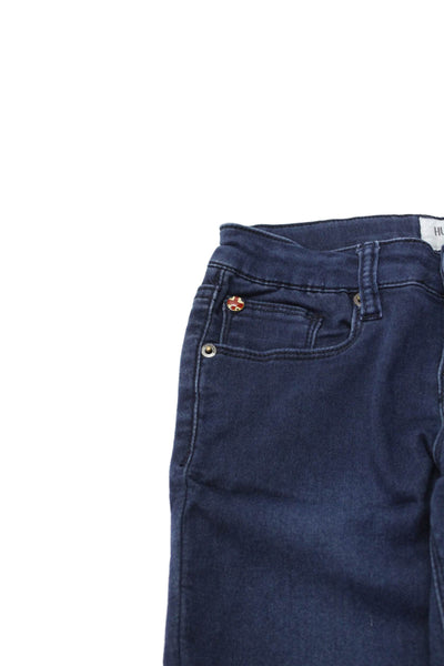 Hudson Girls Cotton Blend Five Pocket Jeans Blue Size 8