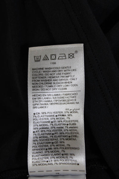 Athleta Womens Black Basic Tunic Tank Sleeveless Size L Tall