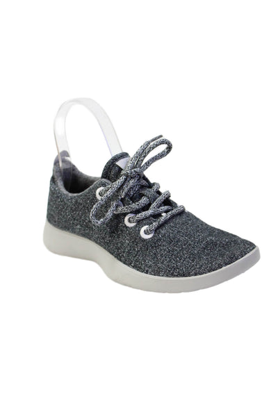 Allbirds Womens Wool Low Top Athletic Sneakers Shoes Dark Gray Size 6