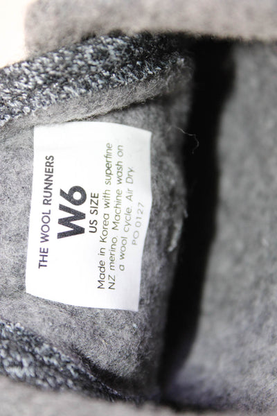 Allbirds Womens Wool Low Top Athletic Sneakers Shoes Dark Gray Size 6