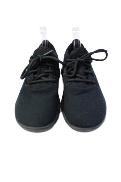 Allbirds Womens Lace Up Low Top Wool Running Sneakers Black Size 9