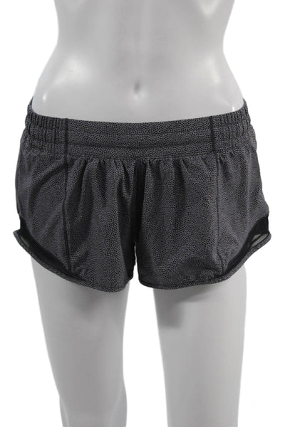 Lululemon Unisex Shorts Black Polka Dot Size 8