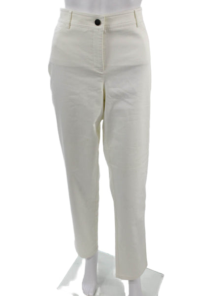 Worth Women Ankle Dress Pants White Size 12