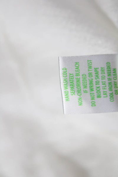 Lilly Pulitzer Unisex Cardigan White V Neck Long Sleeve Bohemian Size L