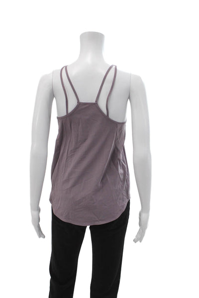Lululemon Womens Purple High Neck Camisole Sleeveless Size 4