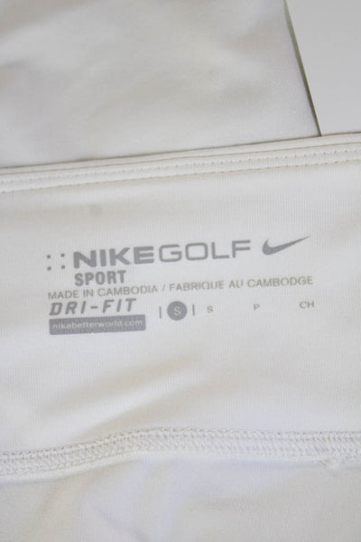 Nike Golf Unisex Biker Shorts White Size S