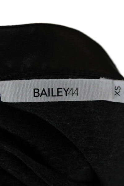 Bailey 44 Womens Dark Gray V Neck Sleeveless Tank Rayon Spandex Size XS