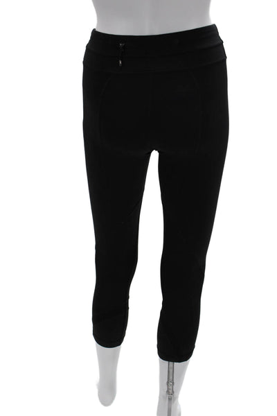 Lululemon x SoulCycle Womens Black Skull Capri Leggings Size 4