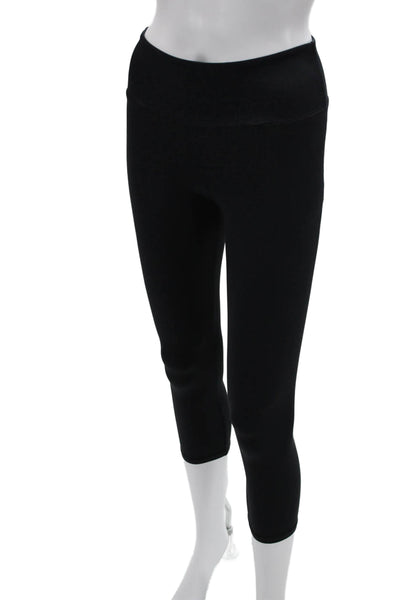 ONZIE Womens Capri Leggings Black Nylon Blend Size XS