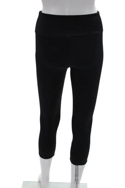 ONZIE Womens Capri Leggings Black Nylon Blend Size XS