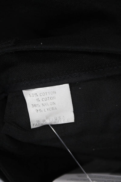 Theory Womens Cropped Dress Pants Black Size 4