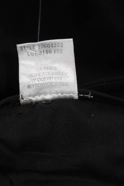Theory Womens Cropped Dress Pants Black Size 4