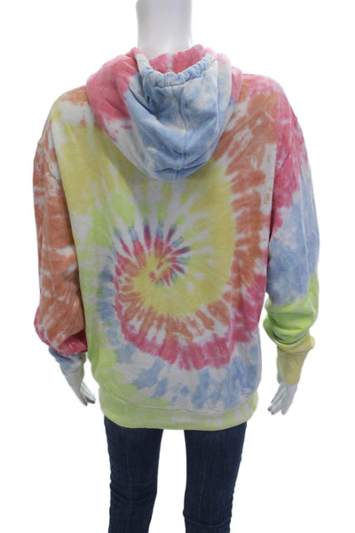 J Crew Unisex Pullover Hoodie Multi Color Cotton Long Sleeve Size M