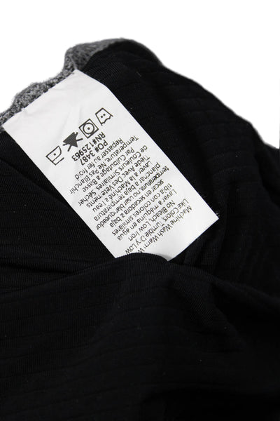 Beyond the Bump Womens Maternity Ankle Leggings Black Size XS