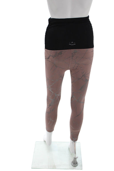 Beyond the Bump Women Ankle Leggings Black Maternity Size XS
