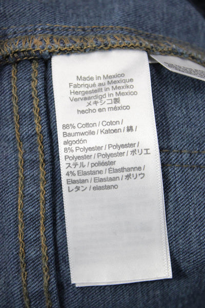 Madewell Women Ankle Skinny High Rise Dark Blue Jeans Size 25