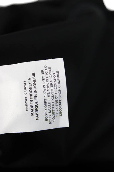 Nike Mens Windbreaker Black High Neck Long Sleeve Size S