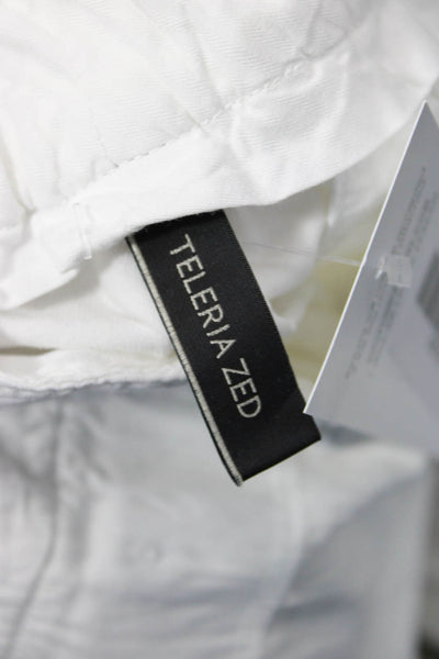 Teleria Zed Unisex White Chino Pants Designer Size 29