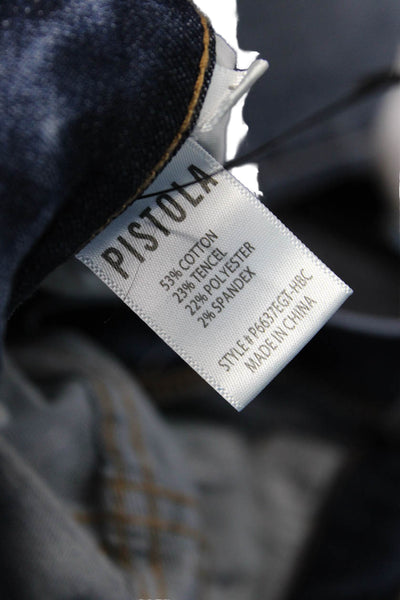 Pistola Women Dark Blue Ankle Skinny Jeans High Rise Size 24