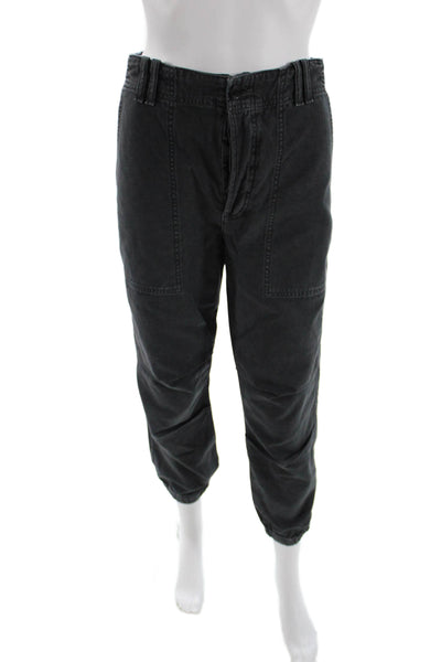 Citizens of Humanity Mens Cargo Cropped Jogger Pants Dark Gray Cotton Size 29