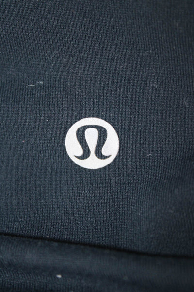 Lululemon Women Black Cropped Capri Leggings Size 4