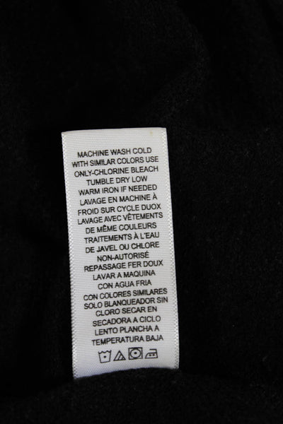 Standard James Perse Unisex Black Pullover Sweater Long Sleeve Size 2