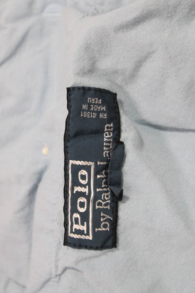 Polo Ralph Lauren Mens Light Blue Pima Cotton Chino Pants Size 32