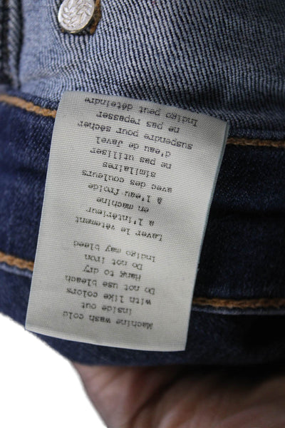 Rag & Bone Jean Womens Ankle Skinny Jeans Dark Blue Size 26