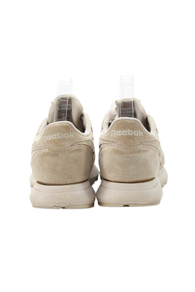 Reebok Womens Suede Leather Classic Sneakers Shoes Light Brown Size 8