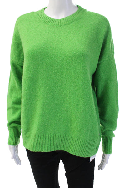 Scotch & Soda Unisex Pullover Crew Neck Green Sweater Size S
