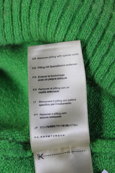 Scotch & Soda Unisex Pullover Crew Neck Green Sweater Size S