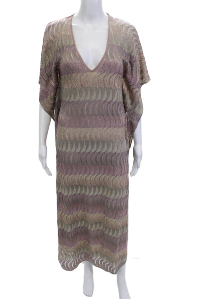 Pharaoh Women Button-Down Plaid Cotton Long Sleeve Top Multicolor Size 1