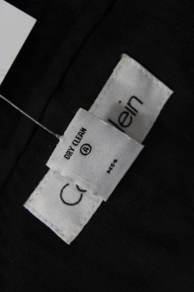 Calvin Klein Mens Black Dress Pants Polyester Viscose Rayon Size 34