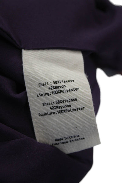 QL2 Unisex Pullover Sweater Brown Crew Neck Long Sleeve Wool Cashmere Size 42