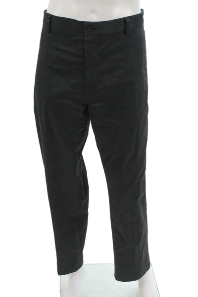Brooks Brothers Mens Black Chinos Big Tall Size 40