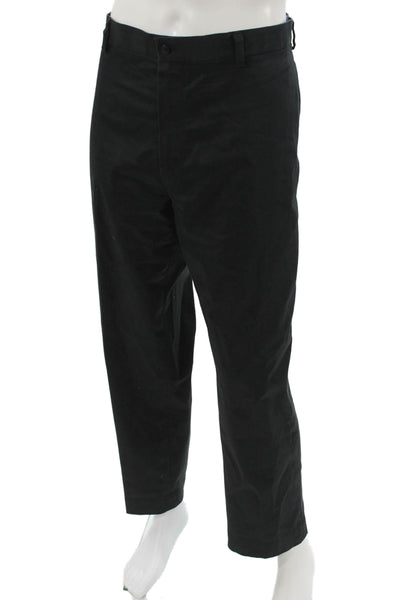 Brooks Brothers Mens Black Chinos Big Tall Size 40