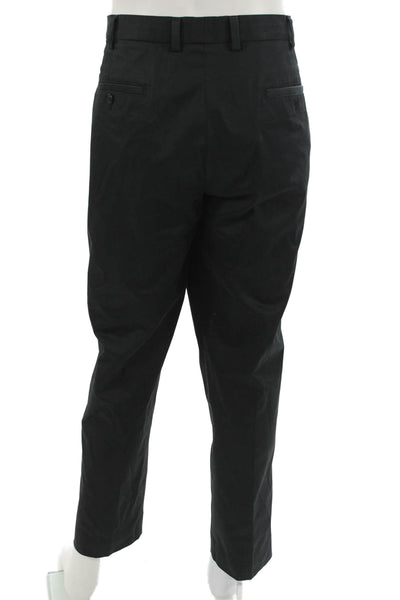 Brooks Brothers Mens Black Chinos Big Tall Size 40
