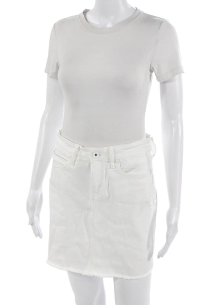 Vineyard Vines Women Mini Straight Pencil Skirt White Size 2