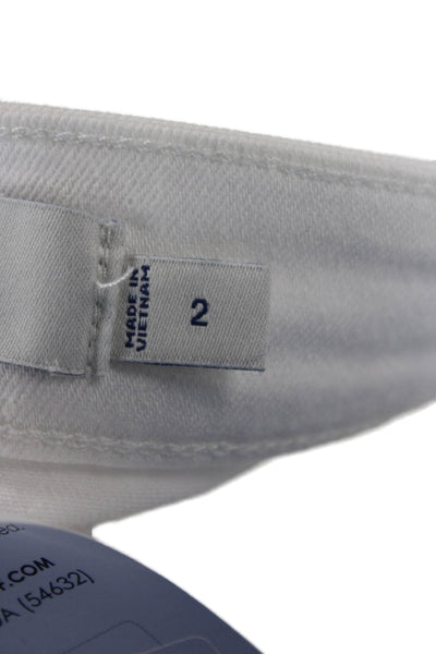 Vineyard Vines Women Mini Straight Pencil Skirt White Size 2