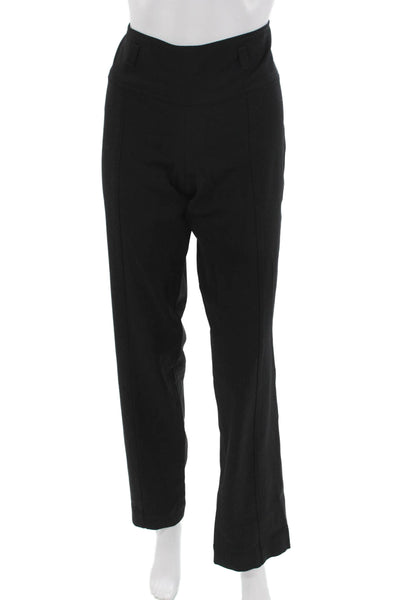 Rene Lezard Women Dress Pants Black Hook Eye 33in Inseam Size 40