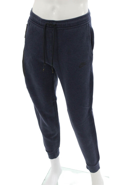 Nike Mens Dark Blue Jogger Sweatpants Drawstring Size L