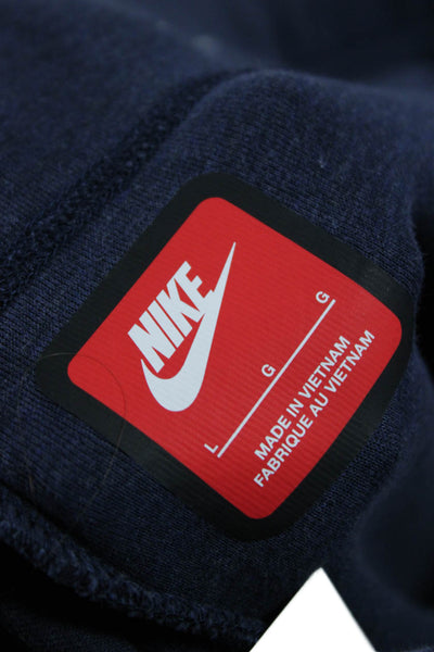 Nike Mens Dark Blue Jogger Sweatpants Drawstring Size L