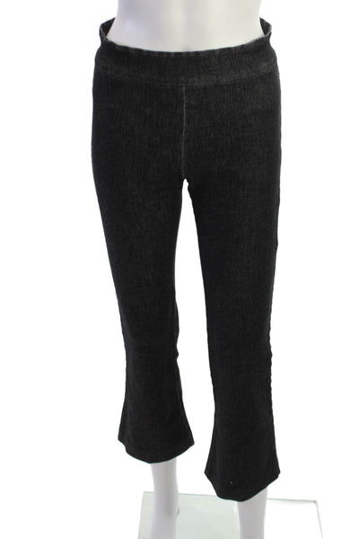 Avenue Montaigne Women Cropped Jeggings Black Size 0
