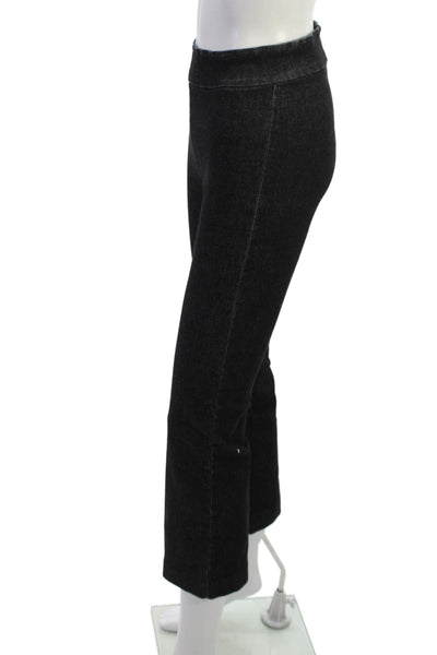 Avenue Montaigne Women Cropped Jeggings Black Size 0