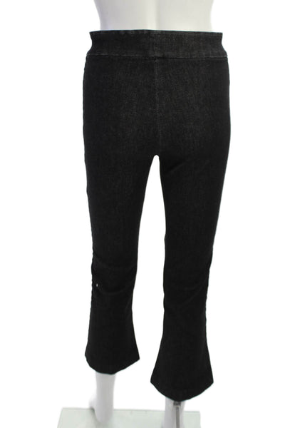 Avenue Montaigne Women Cropped Jeggings Black Size 0