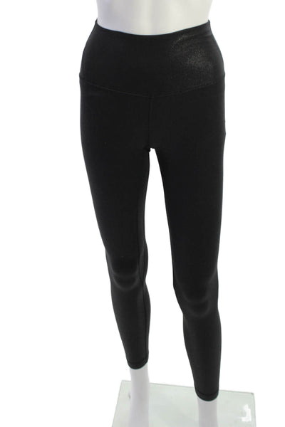 Lululemon Women Ankle Jeggings Black Nylon Blend Size 2