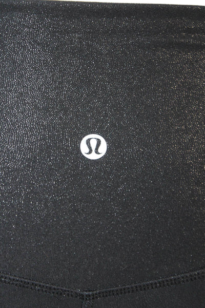 Lululemon Women Ankle Jeggings Black Nylon Blend Size 2