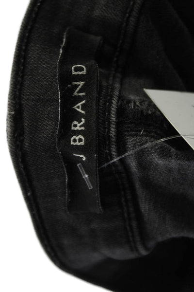 J Brand Women Skinny Ankle Jeans Dark Gray Low Rise Size 24