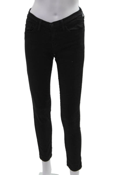 Flying Monkey Women Skinny Ankle Jeans Black Size 25